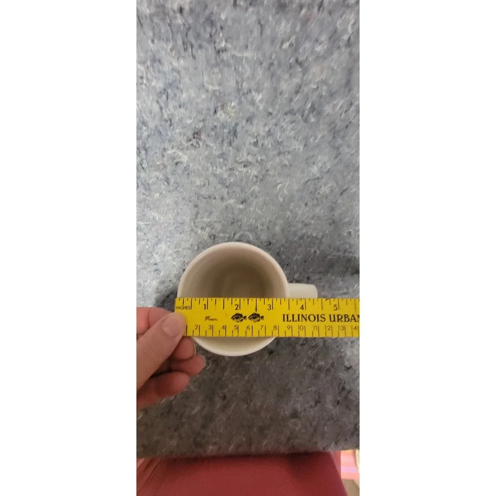 2006‎ Starbucks White Green Oringal Logo Cremica Coffe Tea 16 Oz Mug